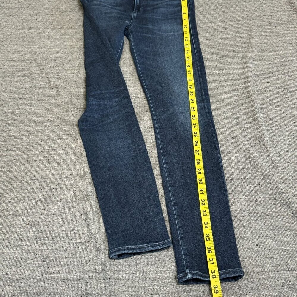 Citizens Of Humanity Rocket Women's Ankle Mid Rise Skinny Dark Denim Size 28 - Picture 8 of 15